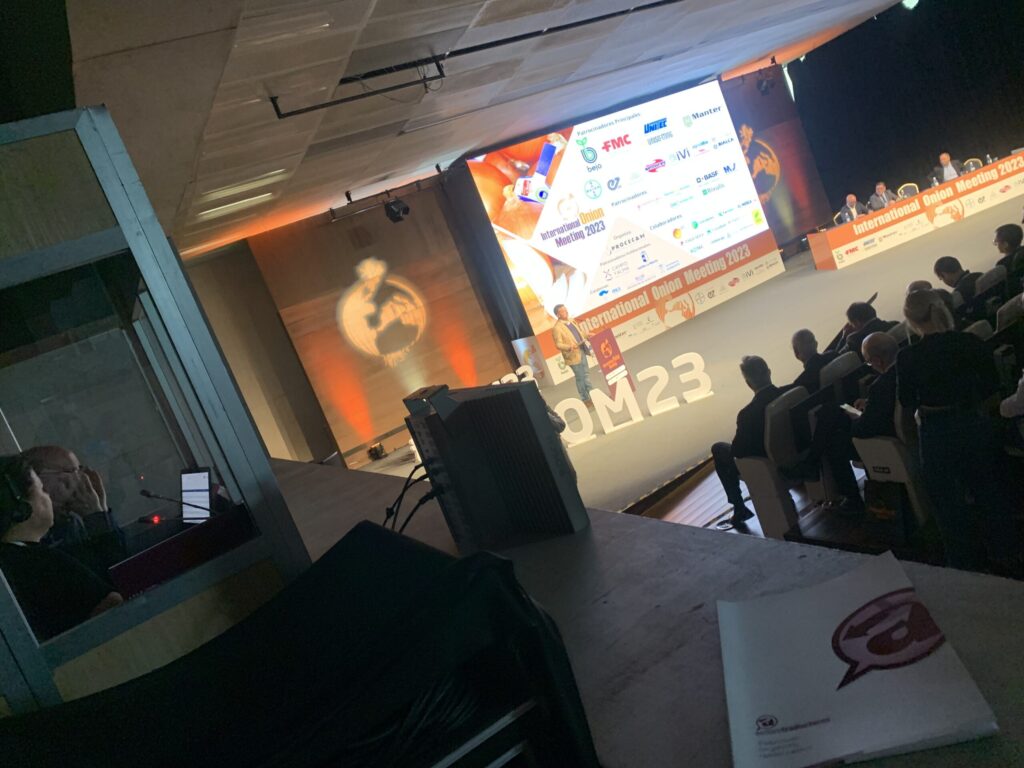Interpretación profesional para el International Onion Meeting 2023